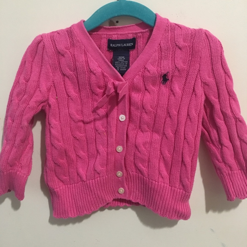 Ralph Lauren Girls Cardigan